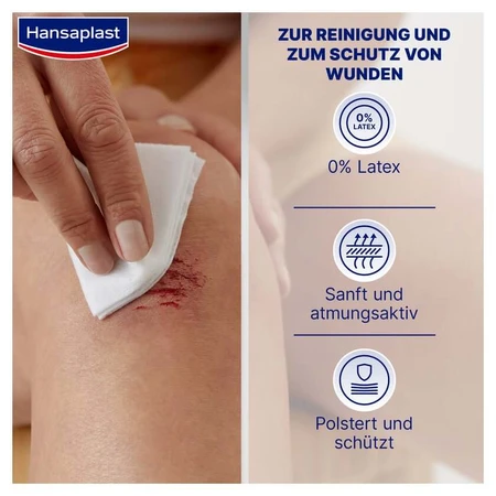 Hansaplast Zachte Kompressen Steriel 7,5x7,5cm 5X2 stuks