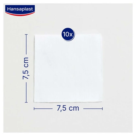 Hansaplast Zachte Kompressen Steriel 7,5x7,5cm 5X2 stuks