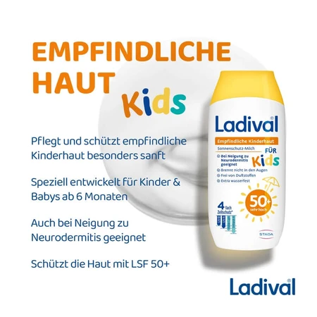 Ladival empf. Piel infantil 50+ envase doble 2X200 ml
