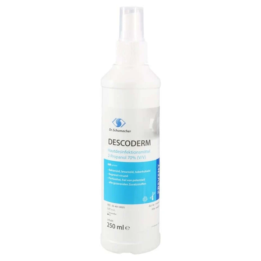 Descoderm alcool désinfectant pour les mains et la peau 250 ml