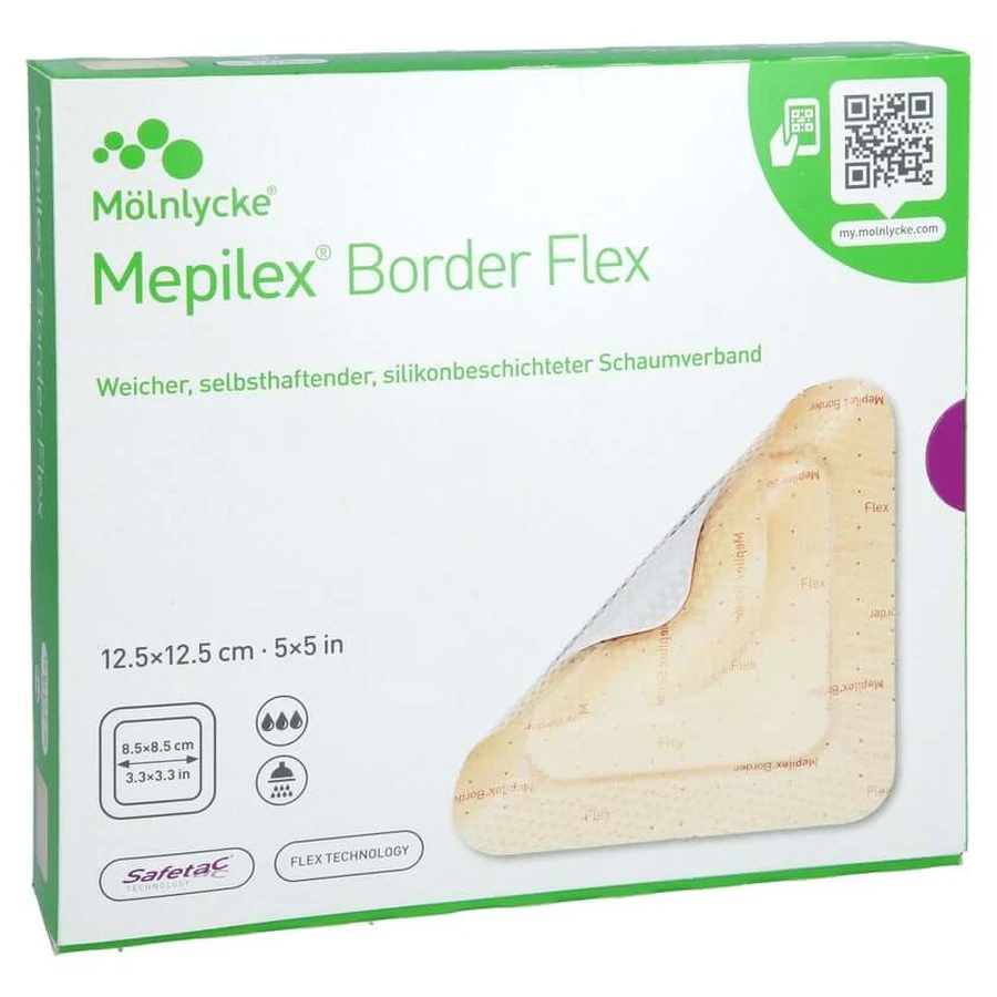 Mepilex Border Flex foam adhesive 12.5 10 pcs.