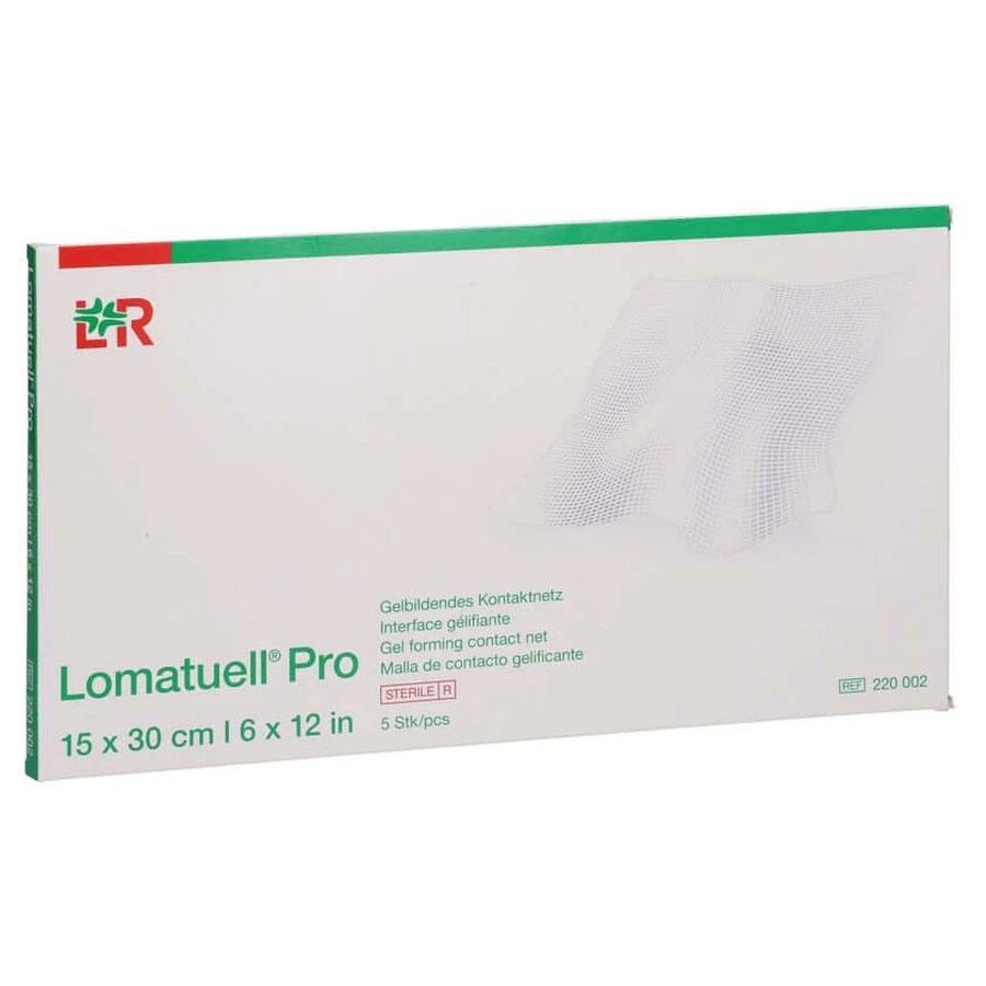 Lomatuell Pro 15x30 cm sterile 5 pcs.