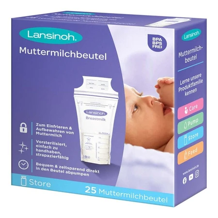 Lansinoh breast milk bag 25 pcs