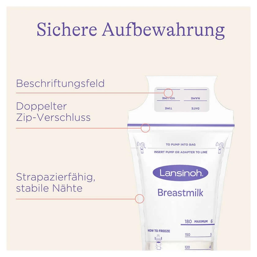 Lansinoh breast milk bag 25 pcs