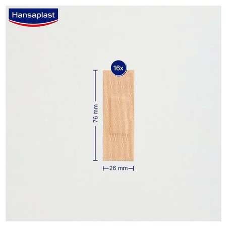 Hansaplast Extra Robuuste Pleister 16 stuks