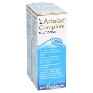 Artelac Complete Mdo eye drops 2X10 ml