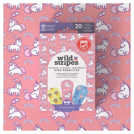 Wild Stripes Kinderpflaster - Fantasy Edition 20 St