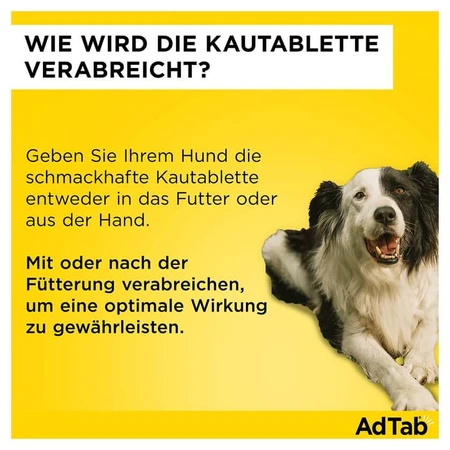 AdTab dog 1.3 - 2.5 kg chewable tablet 3 pcs.