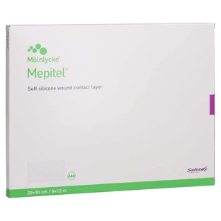 Mepitel siliconen gaasverband 20x30 cm steriel 5 stuks