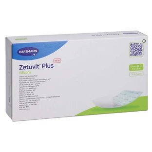 Zetuvit Plus Silicone sterile 10x20 cm 10 pcs.