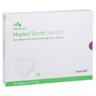 Mepilex Border Sacrum foam 16x20 c 10 st.