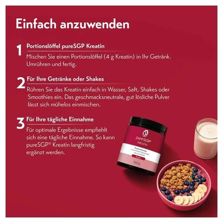 Puresgp Kreatin Pulver 360 g