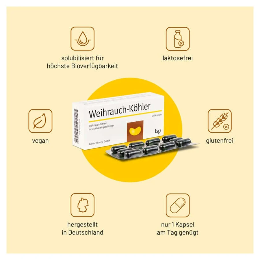 Weihrauch-köhler Kapseln 30 St