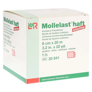 Mollelast bandages adhésifs sans latex 8 cmx20 1 pc