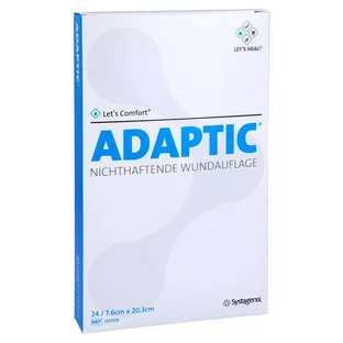 Adaptic 7.6x20.3 cm moist wound dressing 24 pcs.