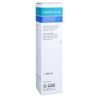 Lavanox solución para irrigación de heridas 250 ml