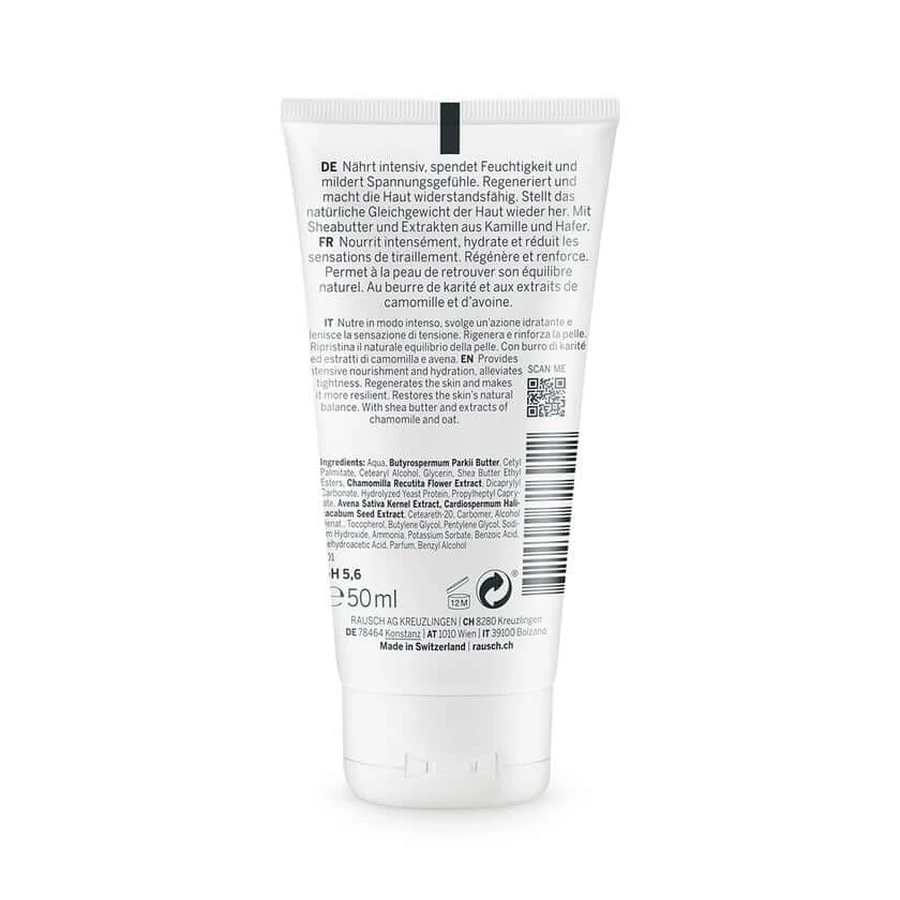 Rausch Crema de Manos Sensibles con camomila 50 ml