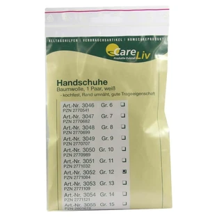 Cotton gloves size 12 2 pcs