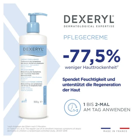 DEXERYL Pflegecreme + Shower Duschcrem 1 Set