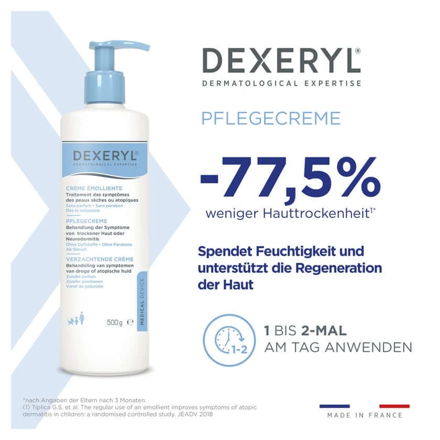 DEXERYL Pflegecreme + Shower Duschcrem 1 Set