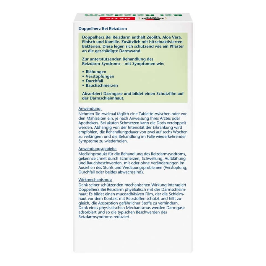 Doble Corazón para el Síndrome del Intestino Irritable Comprimidos 60 St
