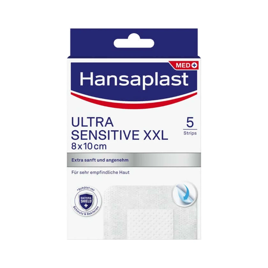 Hansaplast Ultra Sensitive Wound Dressing 8 5 pcs.