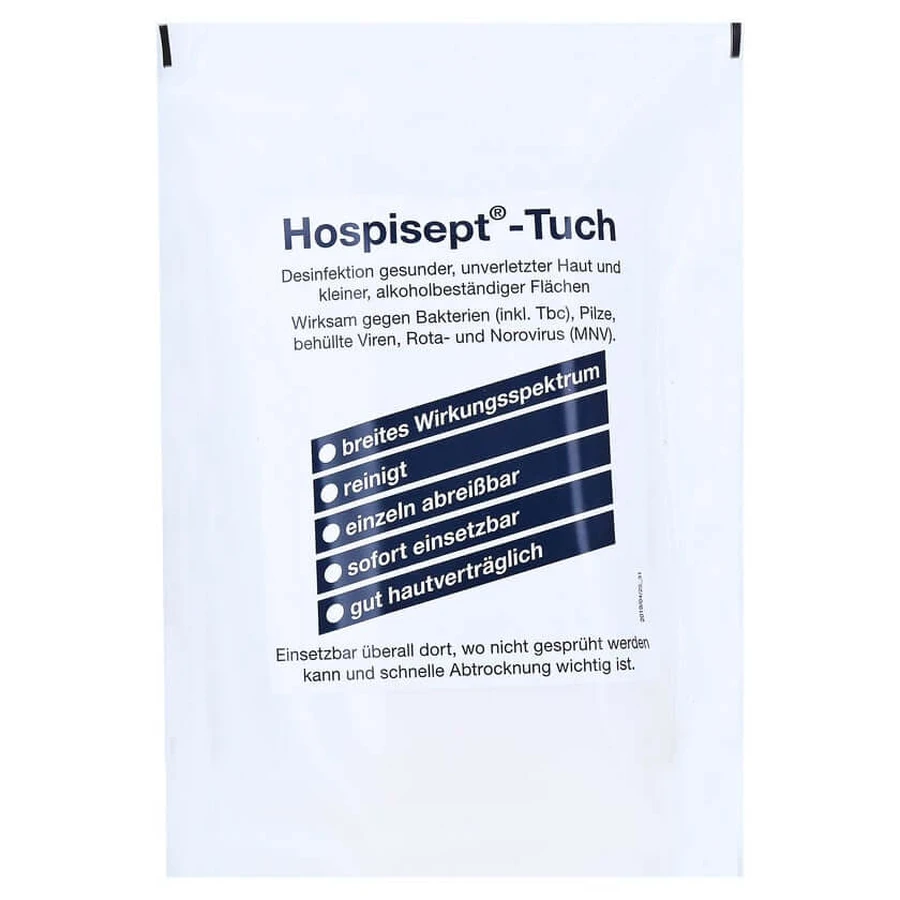 Hospisept ontsmettingsdoekjes navulling 100 stuks.