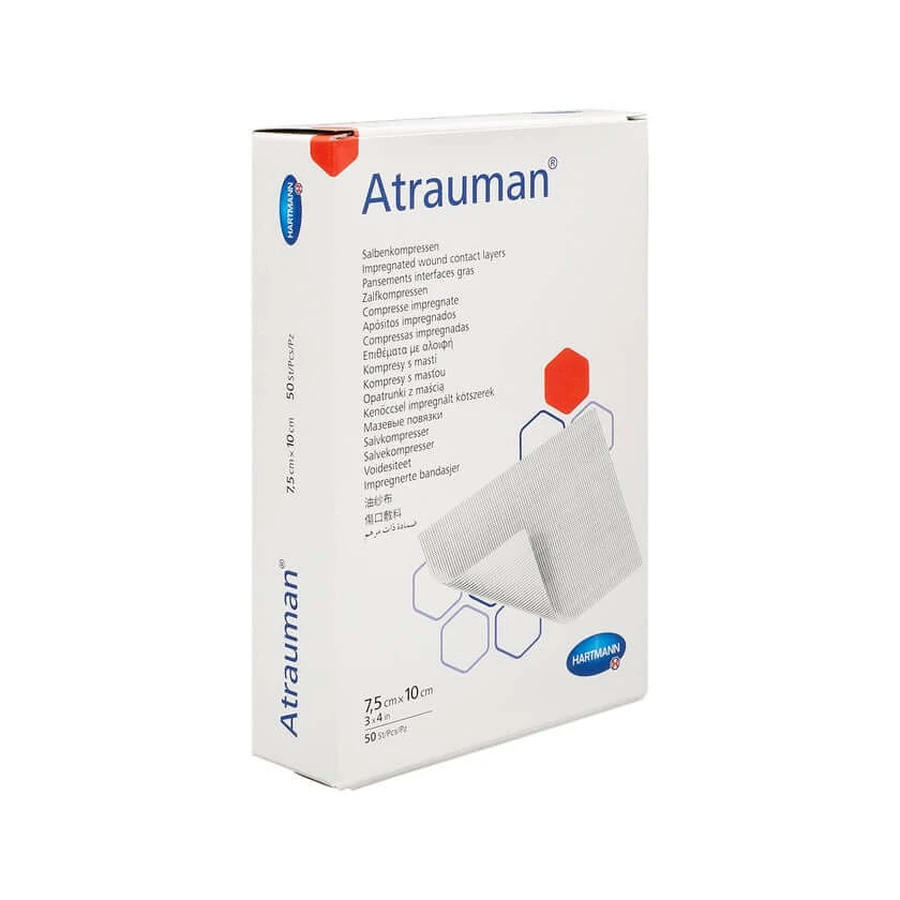 Atrauman 7.5x10 cm sterile compresses 50 pcs.