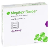 Mepilex Border schuimverband 10x10 cm 10 st.