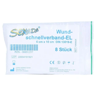 Senada Wundschnellverband 6x10 cm 8 St