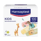 Hansaplast KIDS esparadrapo infantil, 100 tiras, 1,9 x 7,2cm 100 unid.