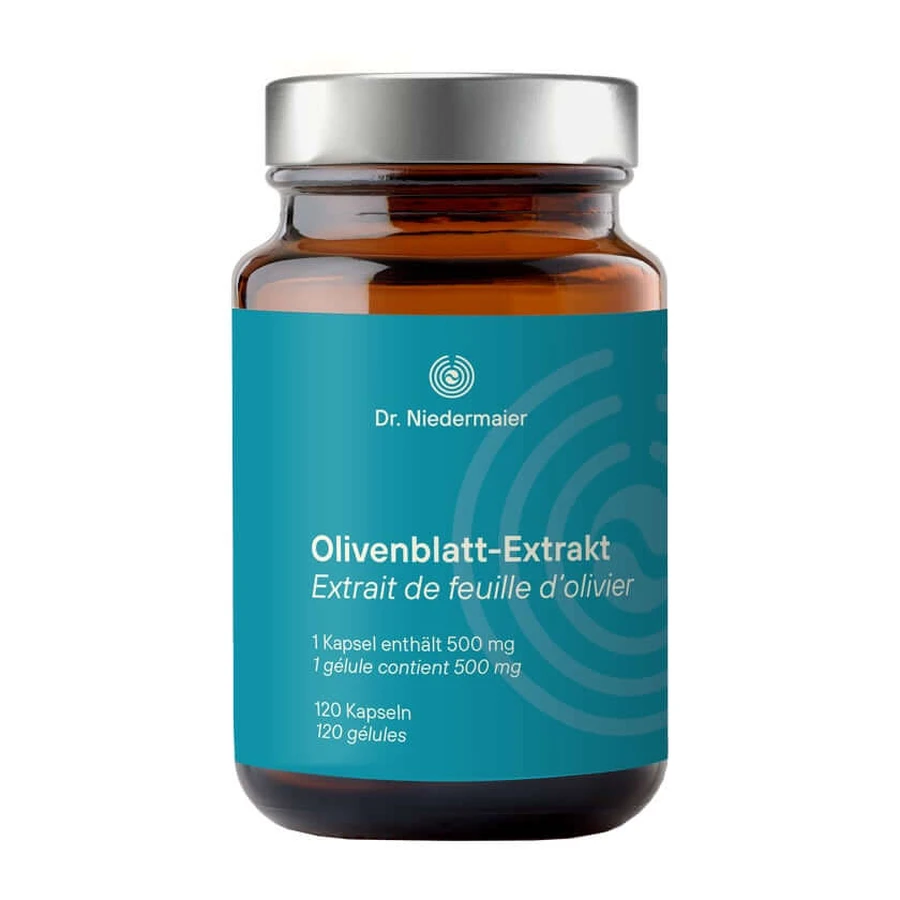 Dr.niedermaier Estratto di foglie di olivo 500 Mg Mono Hkp 120 St