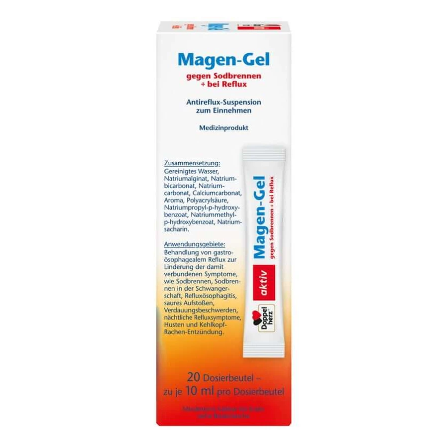 Double Heart Active Stomach Gel 20X10 ml