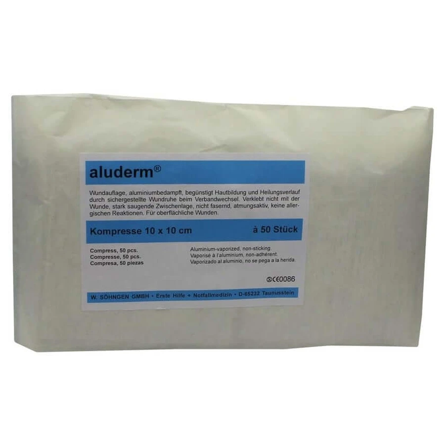 Compresses Aluderm 10x10 cm 50 pcs.