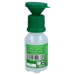 Eye wash bottle single use sterile 100 ml 100 ml