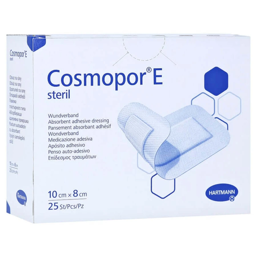 Cosmopor E Sterile Wound Dressing 8x10 cm 25 pcs.