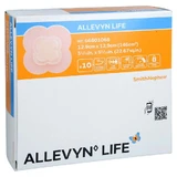 Allevyn Life 12.9x12.9 cm silicone foam 10 pcs.