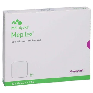 Mepilex 10x12 cm apósito de espuma 5 uds.