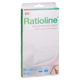 Ratioline Apósito 10x20 Cm Estéril 5 unid.