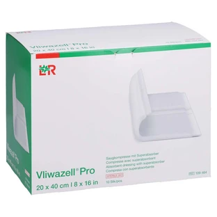 Vliwazell Pro Superabsorb.kompr.steril 2 10 St