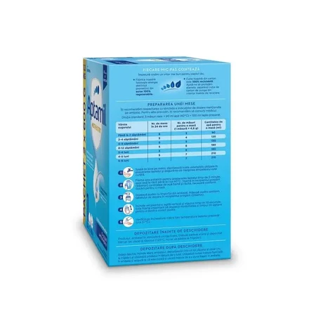 Aptamil Nutri-Biotik 1 Säuglingsnahrung, 0–6 Monate, 3 x 1200 g, Nutricia