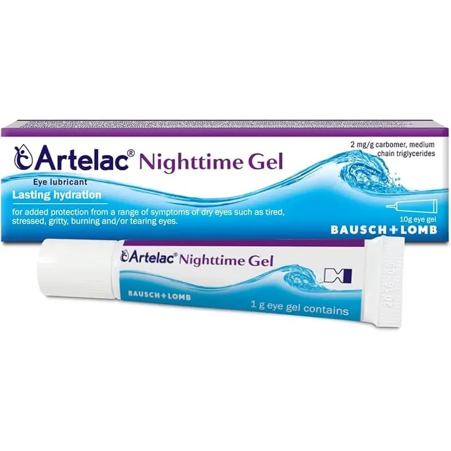 Gel oculaire de nuit Artelac, 6 x 10 g, Bausch + Lomb