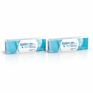 Gel lubricante ocular Xailin, 2 x 10 g, Visufarma