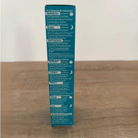 Gerovital Stop Acne sébum contrôle 2 gel crème, 50 ml, Farmec