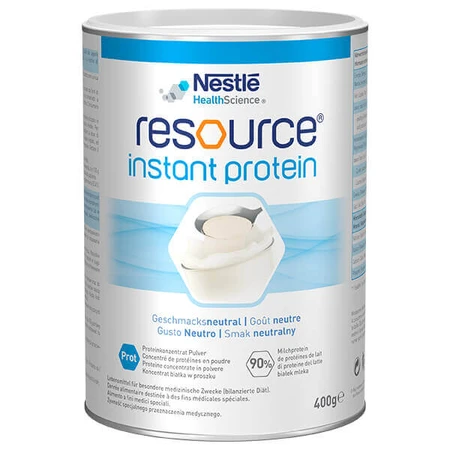 Resource Instant Protein voedingssupplement, zonder smaak, 2x400 g, Nestlé
