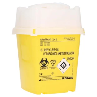 Récipient d'élimination Medibox 2,4 l 1 pc