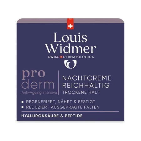 Widmer Proderm Night Cream Rich L.p. 50 ml: ceny i cechy