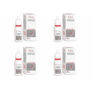iCross Lubricating Eye Drops, 4x8 ml, Off Italia