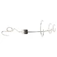 Colgador múltiple para botella de infusión de vidrio 1 ud.