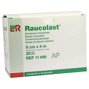 Elafix bandages Raucolast 8 cm sans cellophane 20 pcs.